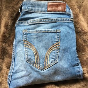 Hollister low rise super skinny jeans